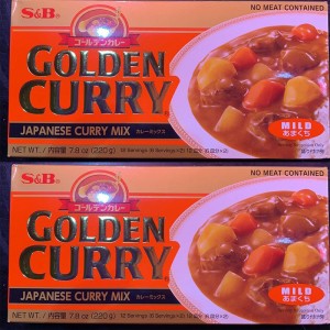 日本S & B 咖喱磚 （甘口）220g